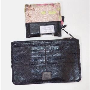 The Sak Powerbank Pouch Leather Organizer Card Wallet Phone Charger *Mint